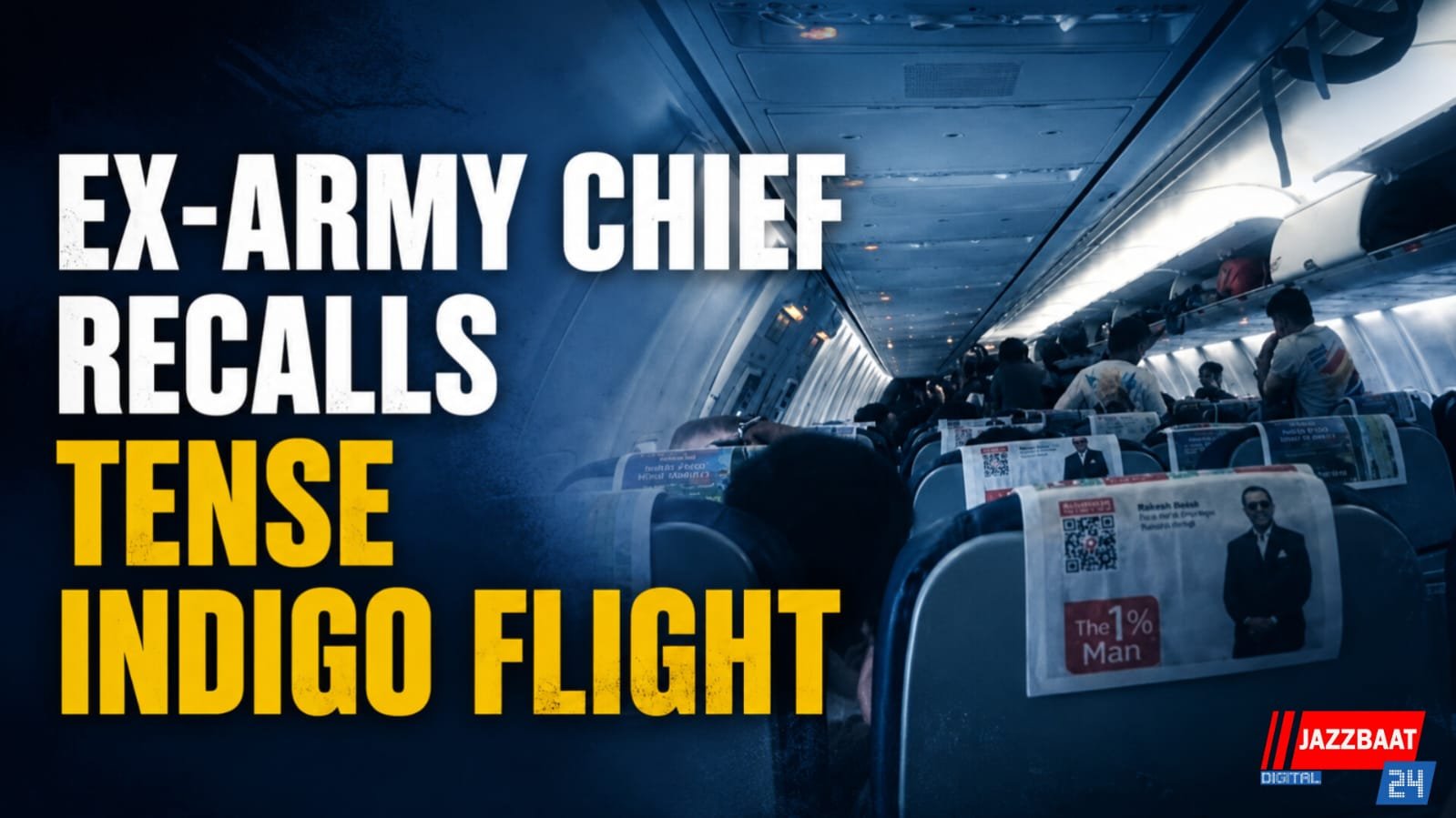 Ex-Army chief recalls tense IndiGo flight