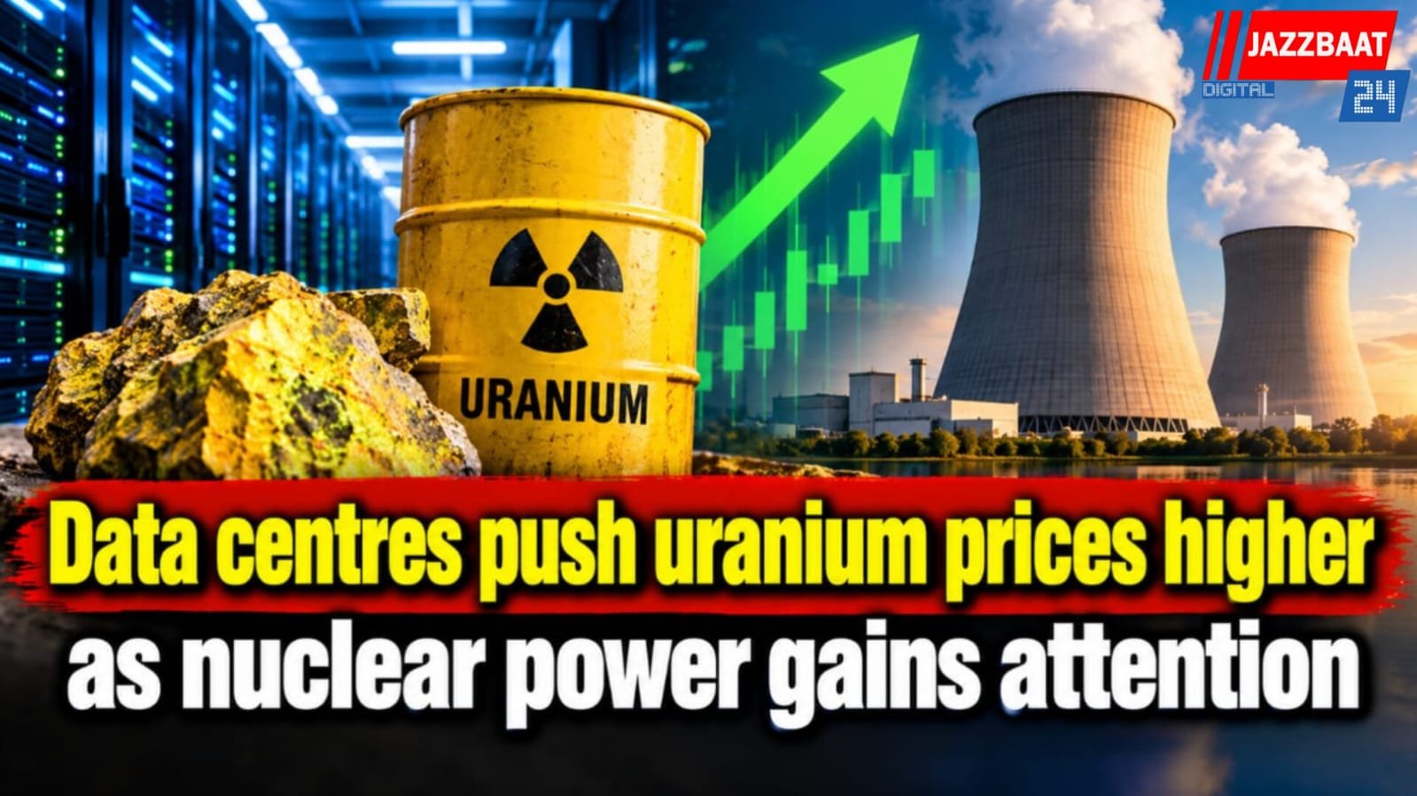 Data centres push uranium prices higher as nuclear power gains attention