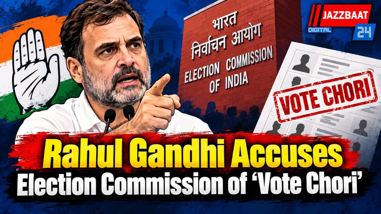 Rahul Gandhi Accuses Election Commission of ‘Vote Chori’