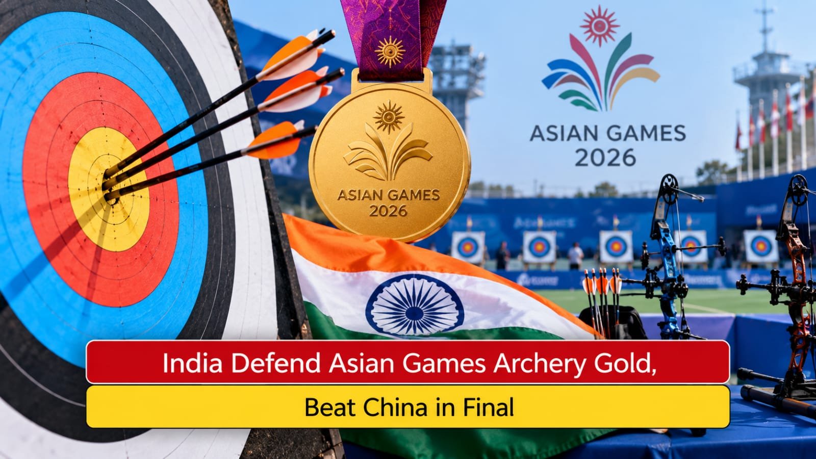 India Defend Asian Games Archery Gold, Beat China in Final