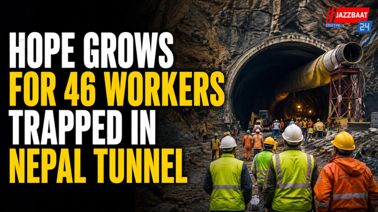 Hope grows for 46 workers trapped in Nepal tunnel