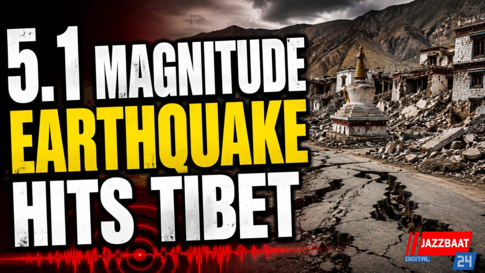 5.1 magnitude earthquake hits Tibet