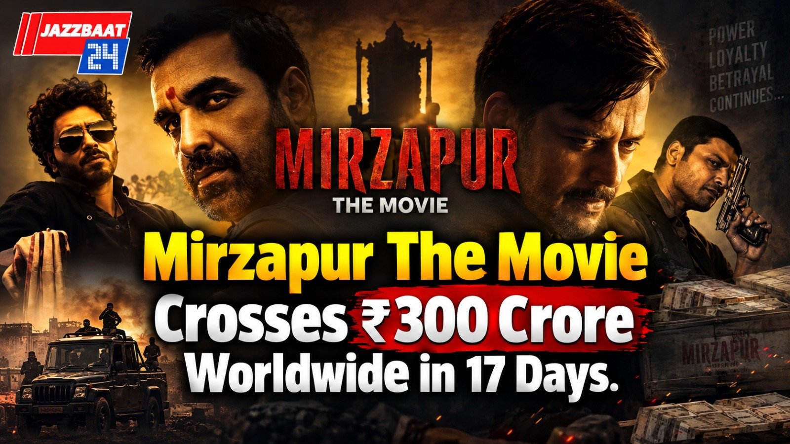 Mirzapur The Movie Crosses ₹300 Crore Worldwide in 17 Days
