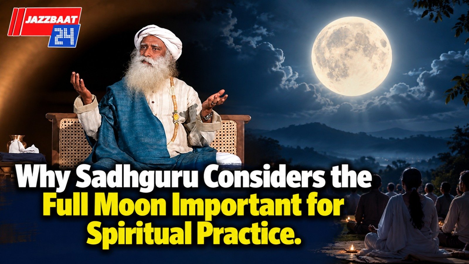 Why Sadhguru Considers the Full Moon Important for Spiritual Practice?