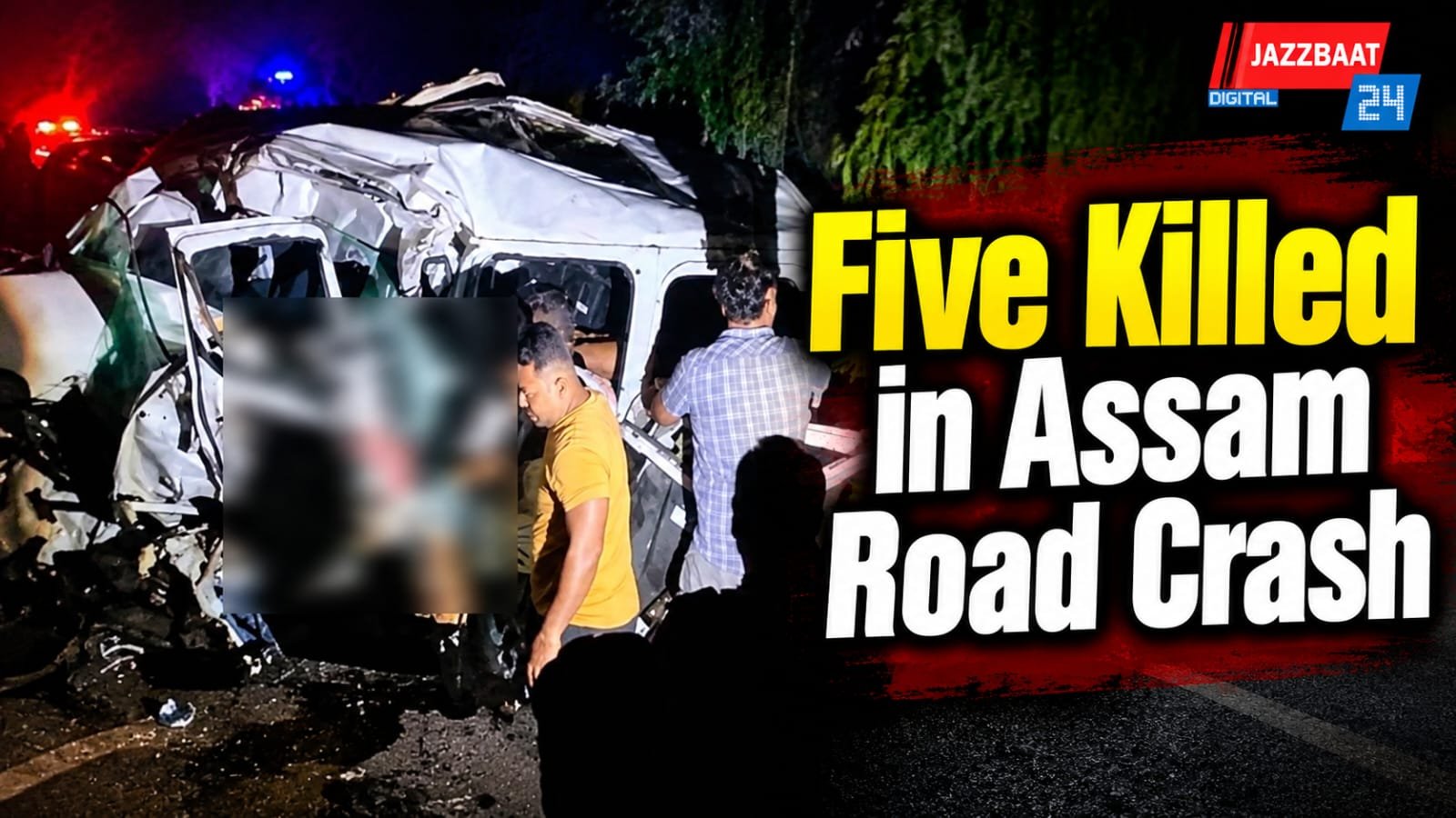 Five Killed in Assam Road Crash