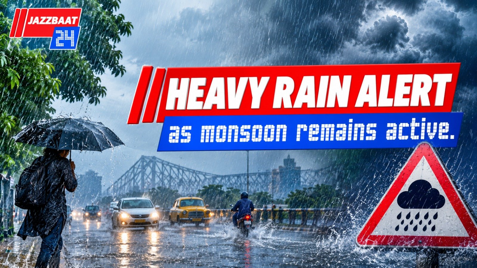 Heavy rain alert as monsoon remains active