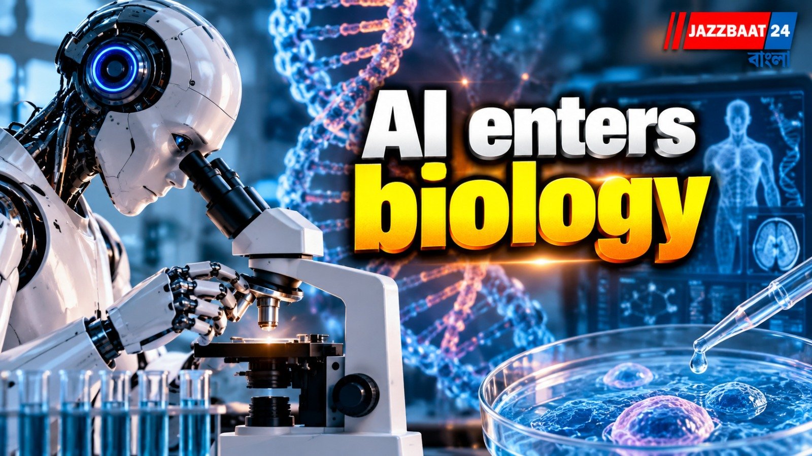 AI enters biology