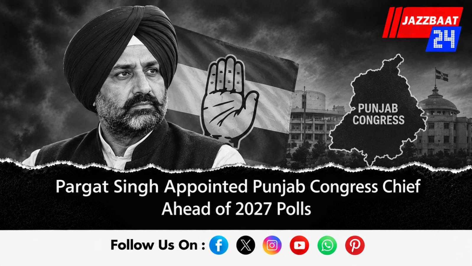 Pargat Singh Appointed Punjab Congress Chief Ahead of 2027 Polls