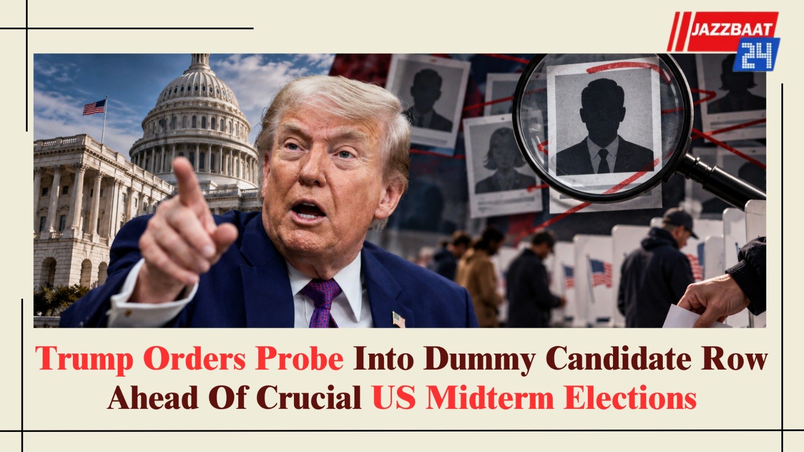 Trump Orders Probe Into Dummy Candidate Row Ahead Of Crucial US Midterm Elections