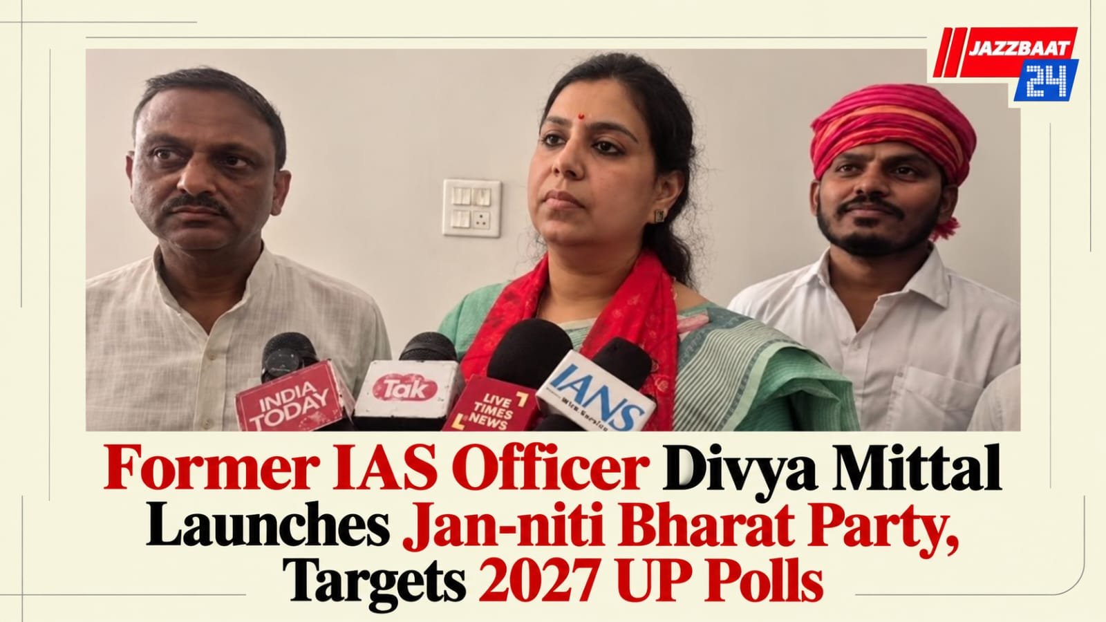 Former IAS Officer Divya Mittal Launches Jan-niti Bharat Party, Targets 2027 UP Polls
