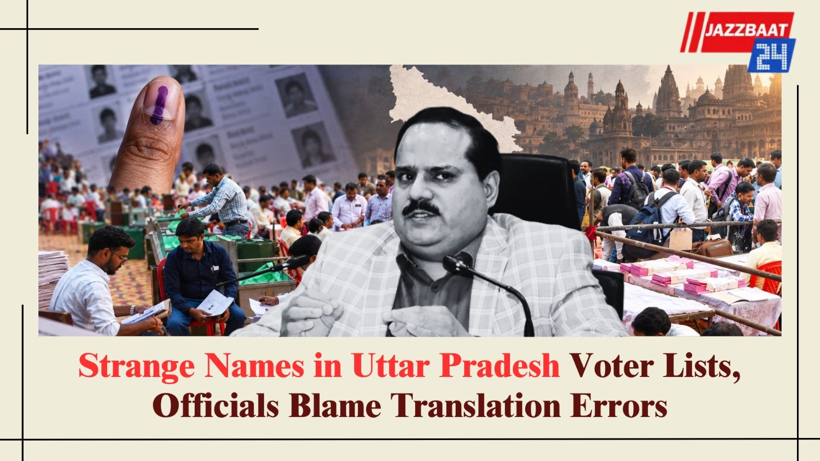 Strange Names in Uttar Pradesh Voter Lists, Officials Blame Translation Errors