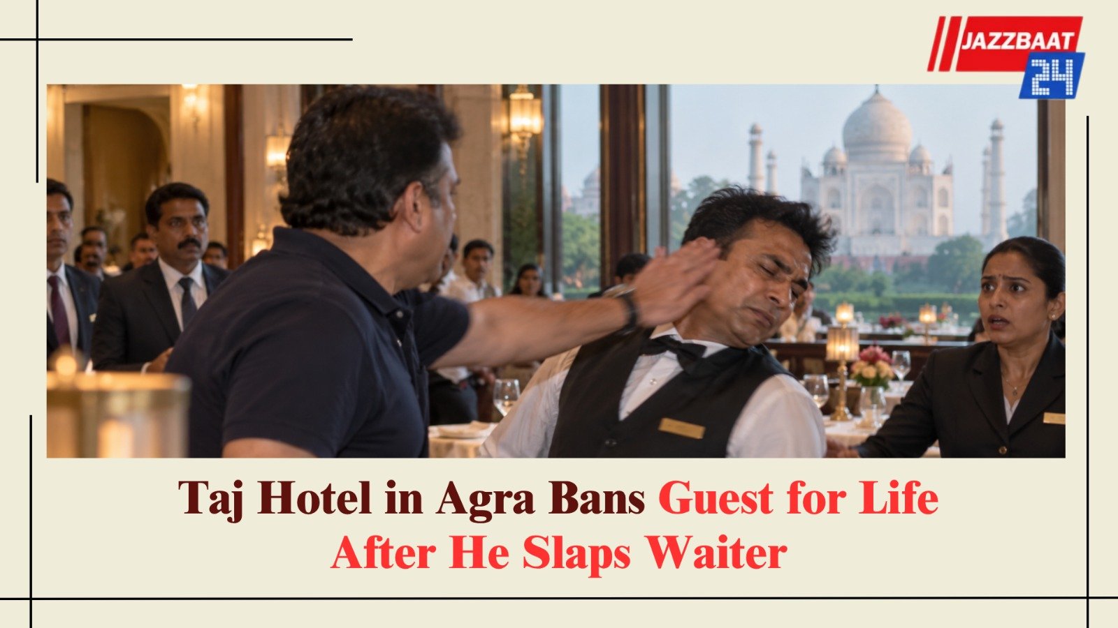 Taj Hotel in Agra Bans Guest for Life After He Slaps Waiter