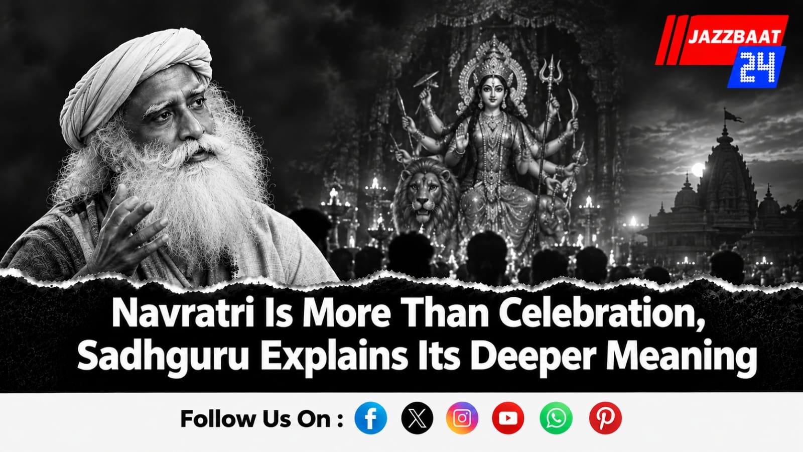 Navratri Is More Than Celebration, Sadhguru Explains Its Deeper Meaning
