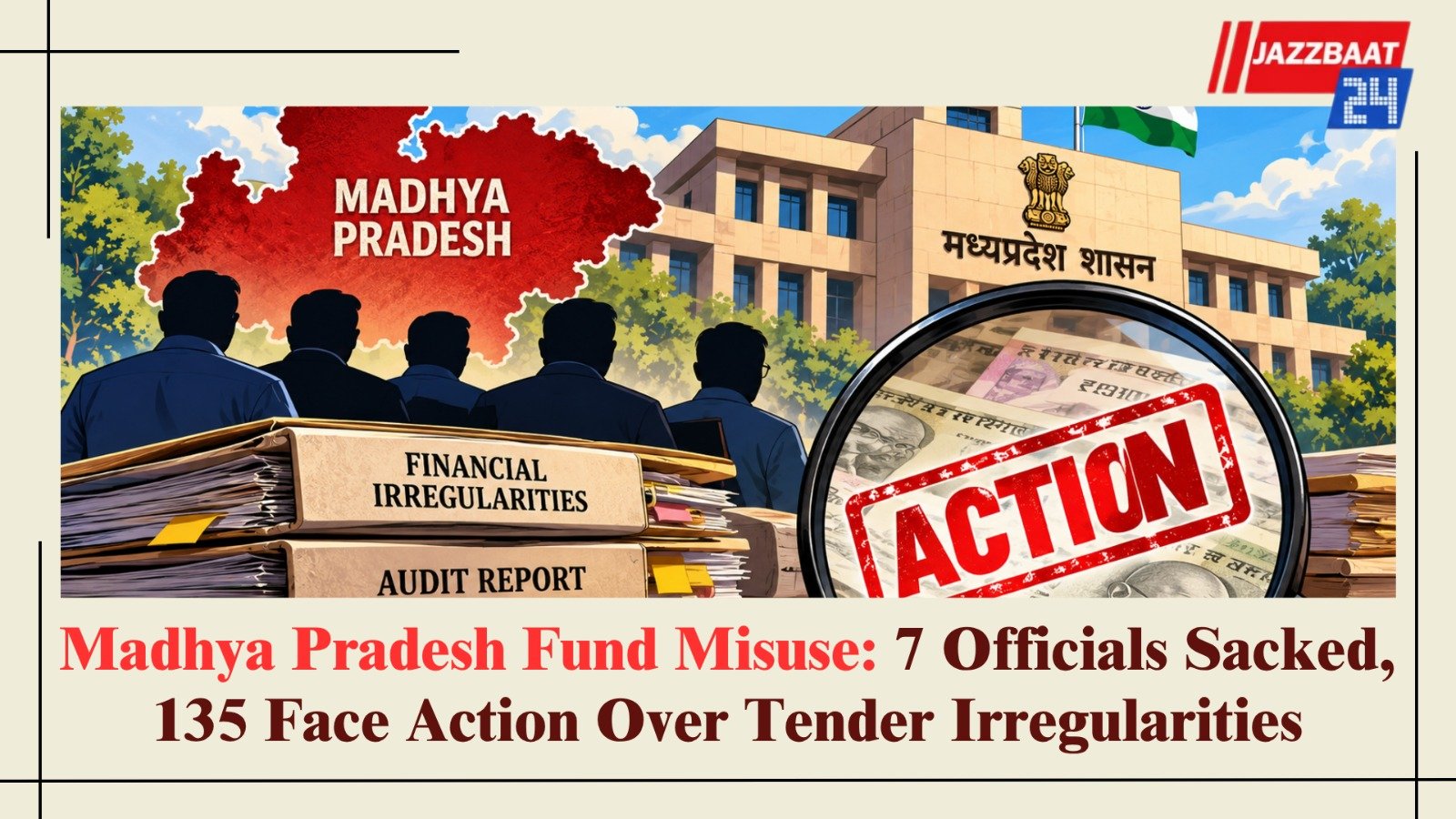 Madhya Pradesh Fund Misuse: 7 Officials Sacked, 135 Face Action Over Tender Irregularities