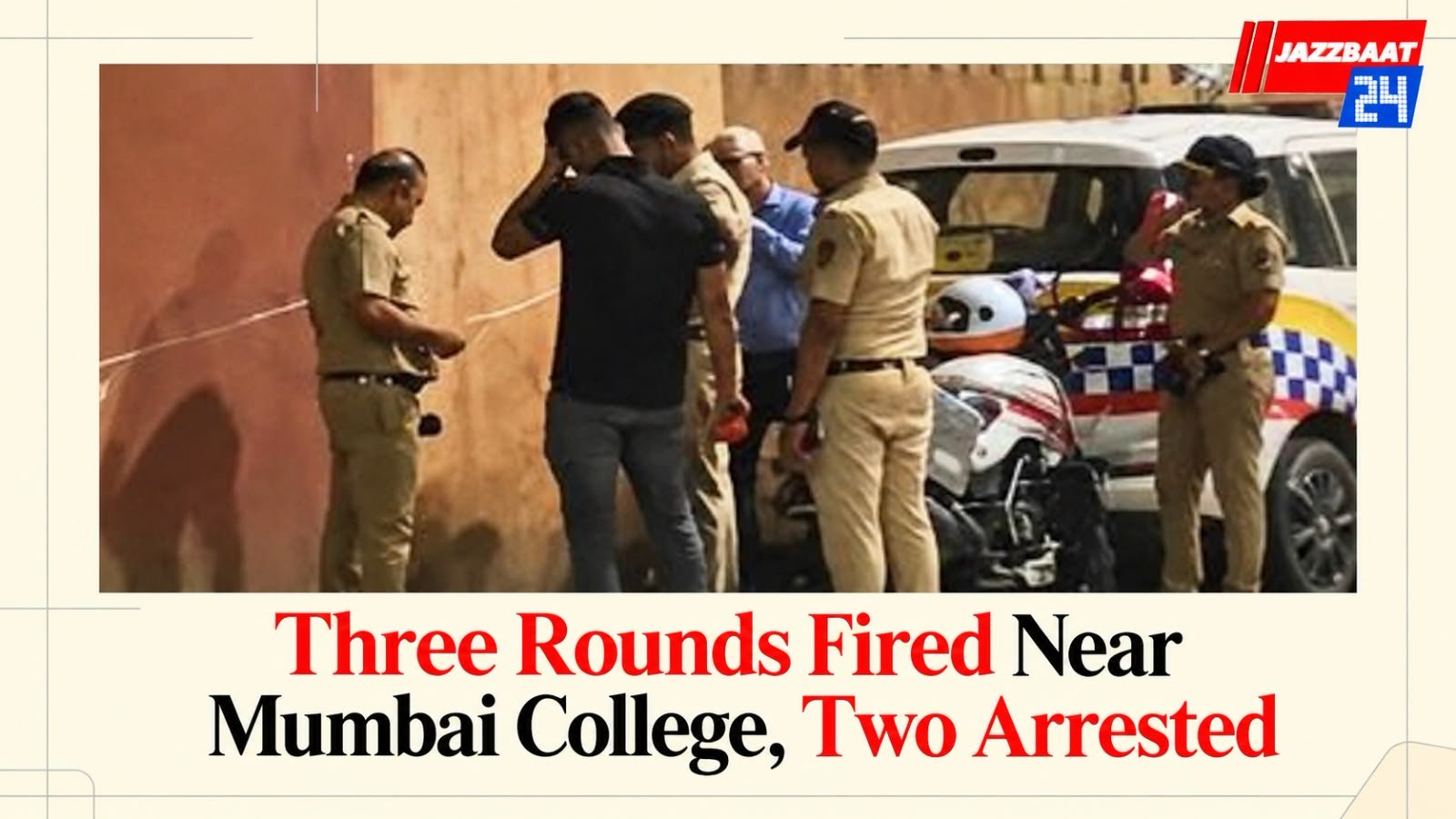 Three Rounds Fired Near Mumbai College, Two Arrested