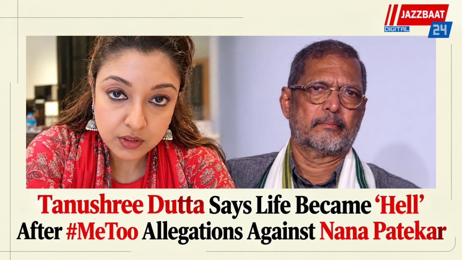 Tanushree Dutta Says Life Became ‘Hell’ After #MeToo Allegations Against Nana Patekar