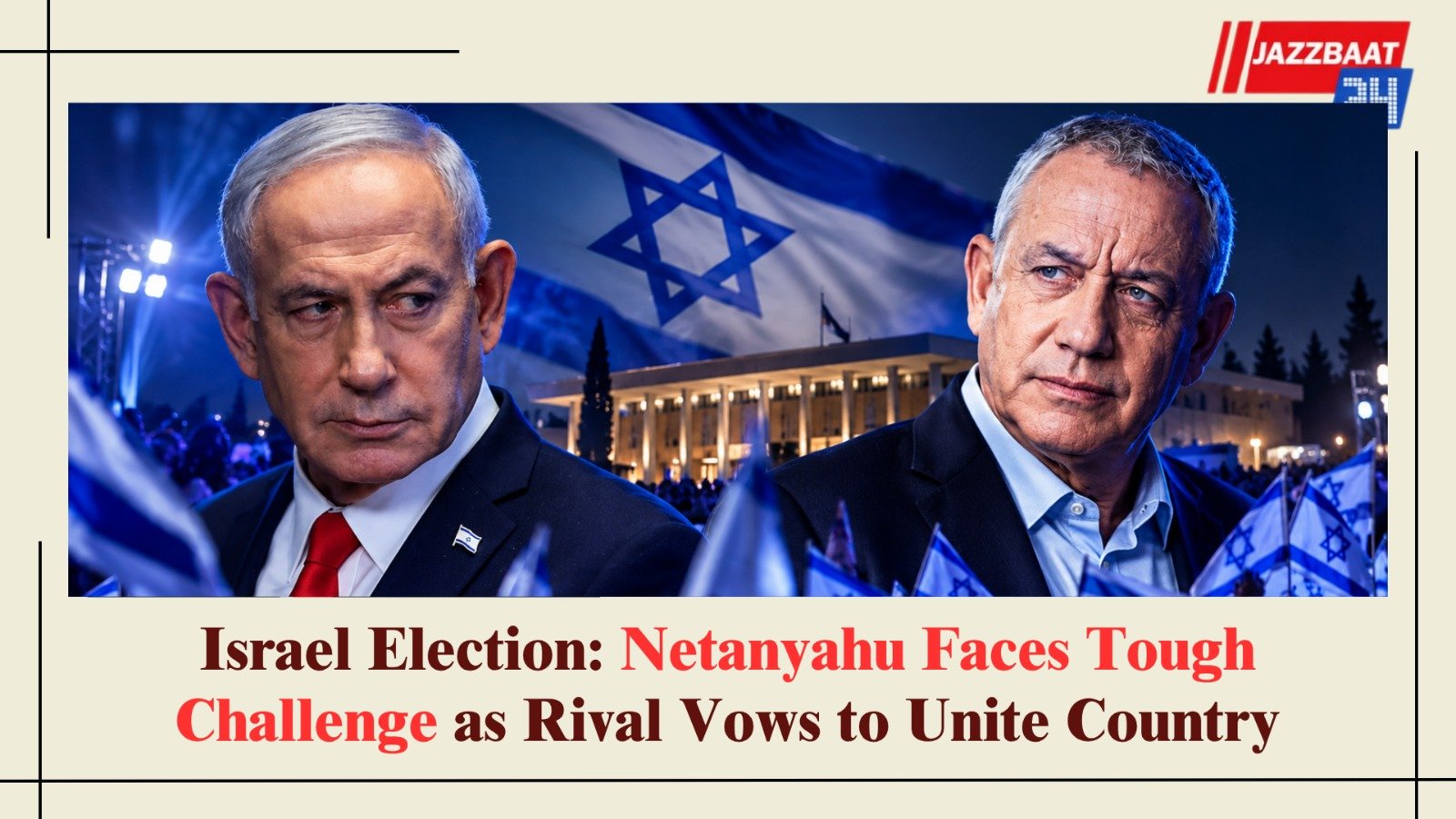 Israel Election: Netanyahu Faces Tough Challenge as Rival Vows to Unite Country
