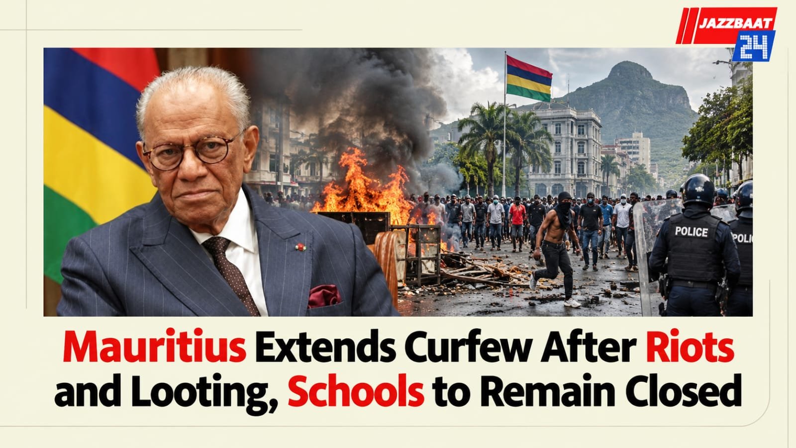 Mauritius Extends Curfew After Riots and Looting, Schools to Remain Closed