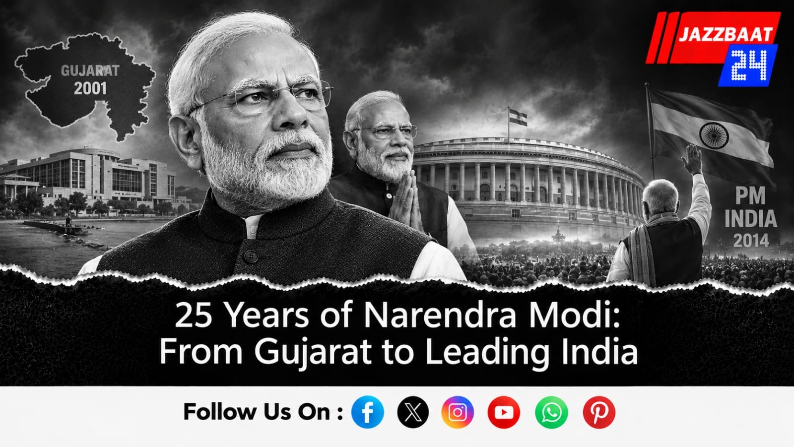 25 Years of Narendra Modi: From Gujarat to Leading India