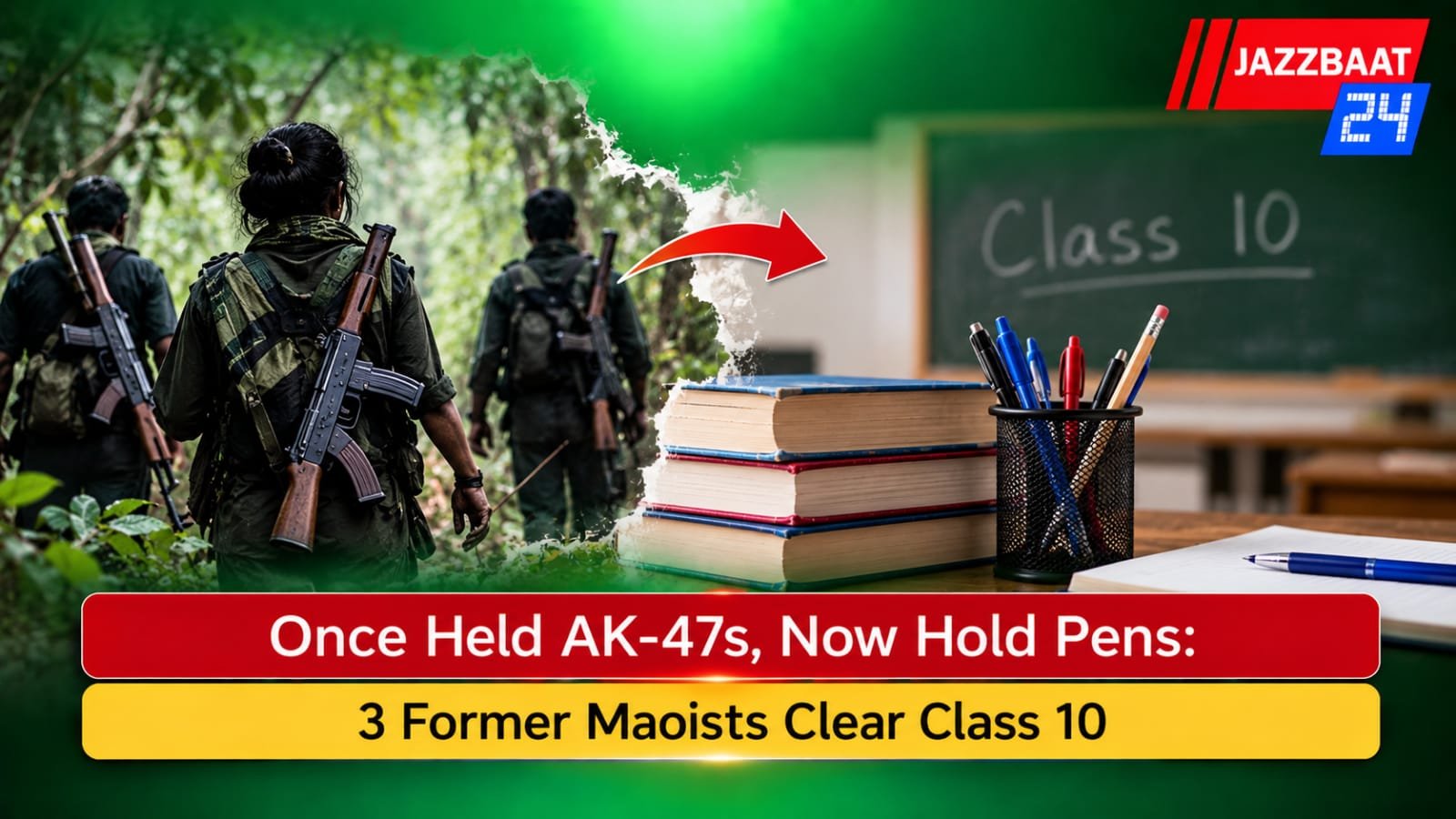 Once Held AK-47s, Now Hold Pens: 3 Former Maoists Clear Class 10