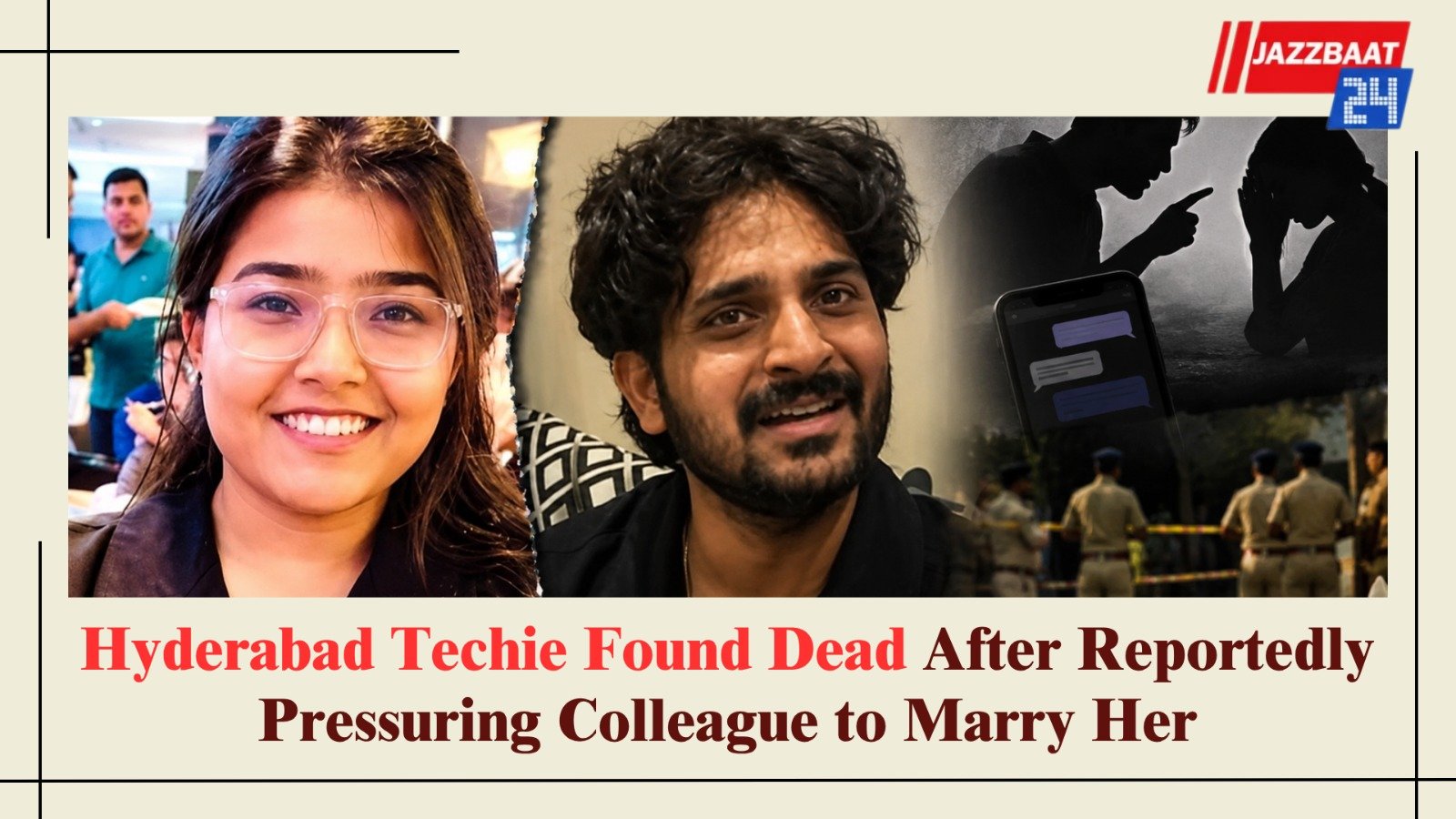 Hyderabad Techie Found Dead After Reportedly Pressuring Colleague to Marry Her