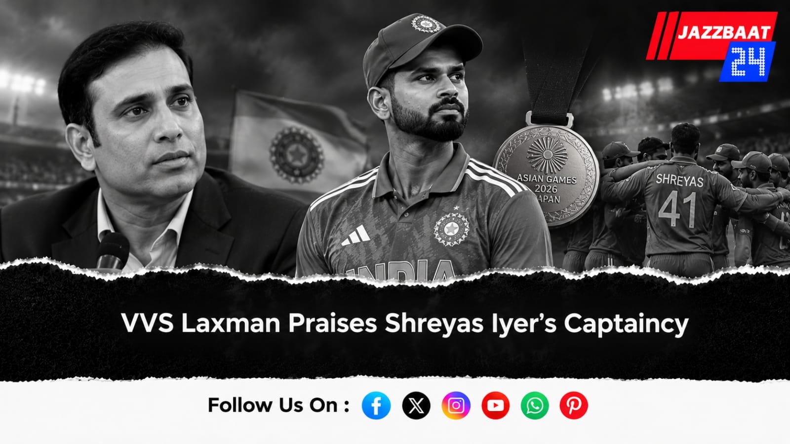 VVS Laxman Praises Shreyas Iyer's Captaincy