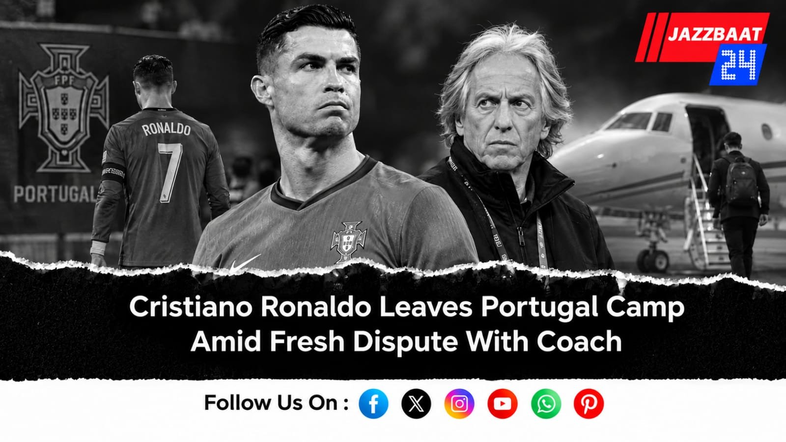 Cristiano Ronaldo Leaves Portugal Camp Amid Fresh Dispute With Coach